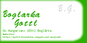 boglarka gottl business card